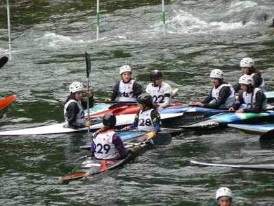 El Club Deportivo Mi�o Os Teixugos destaca en la Copa de Espa�a de Slalom con una medalla y varios puestos de finalista