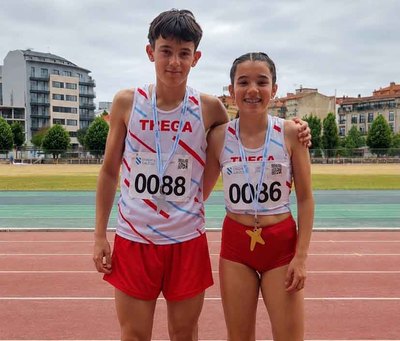 Nadia Conejo se proclama campeona provincial y lidera los �xitos de la Atl�tica do Trega en Pontevedra