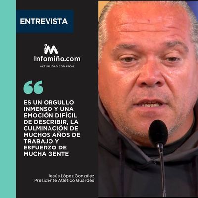 Entrevista: Jes�s L�pez Gonz�lez, presidente del Mecalia Atl�tico Guard�s