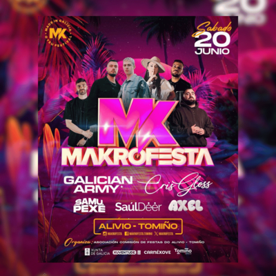 Galician Army cabeza de cartel de la Makrofiesta de Tomi�o 2026