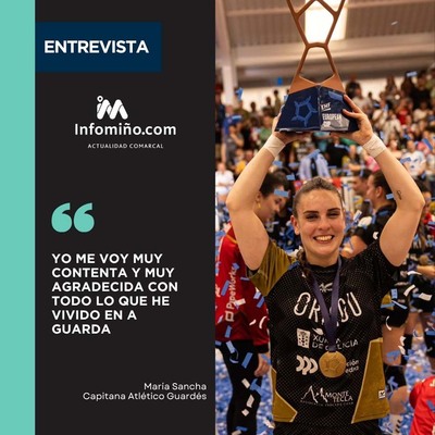 Entrevista: Mar�a Sancha, la capitana que levant� la Copa de Europa del Atl�tico Guard�s