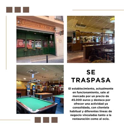 Oportunidad empresarial en A Guarda: buscan nuevo gestor para un negocio de hosteler�a y ocio en funcionamiento