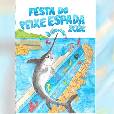 Una estudiante de A Guarda pone imagen a la Festa do Peixe Espada 2026 organizada por Orpagu