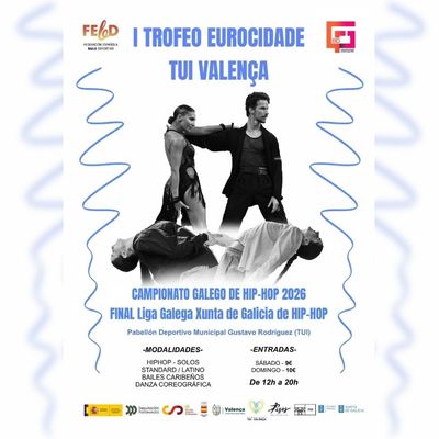 La Eurocidade Tui-Valen�a acoge uno de los eventos m�s importantes de danza deportiva de la Pen�nsula Ib�rica