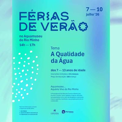 El Aquamuseu do Rio Minho organiza un campamento de verano para ense�ar a los ni�os la importancia de la calidad del agua