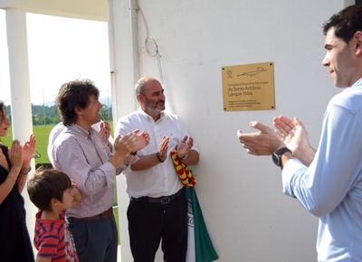 Mon�ao inaugura el Complejo Deportivo Municipal de Santo Antonio