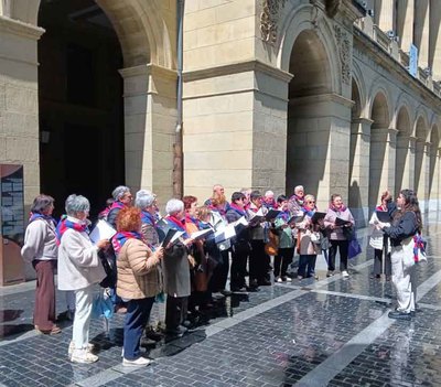 El coro Kaleetan Kantuz actuar� este viernes en A Guarda con un recorrido musical por el casco urbano