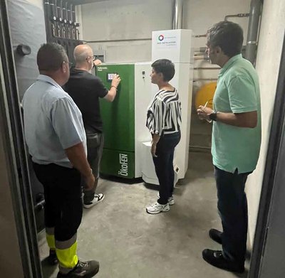 El Centro Social Polivalente de O Rosal estrena un sistema de calefacci�n sostenible financiado con fondos europeos