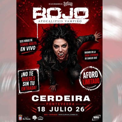 Cerdeira en As Neves estrenar� un innovador juego de supervivencia con vampiros el pr�ximo 18 de julio