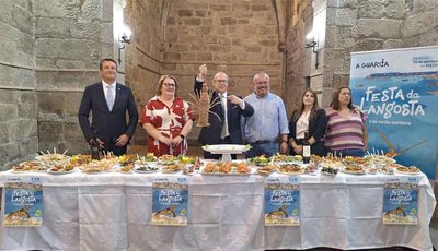 La Festa da Langosta de A Guarda promociona su XXXIV edici�n en Ribadavia