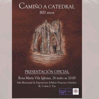 Rosa M� Vila inaugura en Tui una exposici�n dedicada a la Catedral en su 800 aniversario
