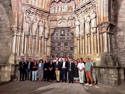 La nueva iluminaci�n de la Catedral de Tui realza su valor patrimonial y reduce un 50% el consumo energ�tico
