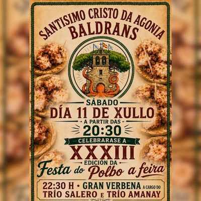 Baldr�ns prepara una nueva edici�n de la Fiesta del Pulpo el pr�ximo 11 de julio