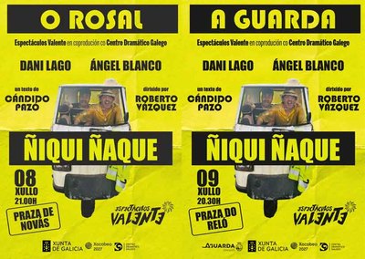 O Rosal y A Guarda acogen esta semana el espect�culo -�iqui �aque-