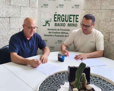 SOS Tomi�o Baixo Mi�o y �rguete Baixo Mi�o renuevan su convenio de colaboraci�n alimentaria
