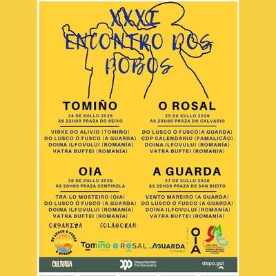 A Guarda, O Rosal, Oia y Tomi�o acogen la XXXI edici�n del Festival Internacional Encontro dos Pobos