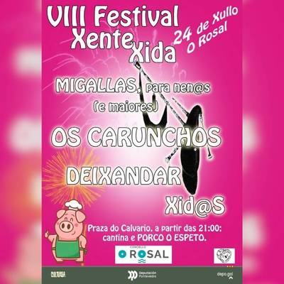 Os Carunchos encabezan el cartel del VIII Festival Xente Xida que llenar� de m�sica la Praza do Calvario