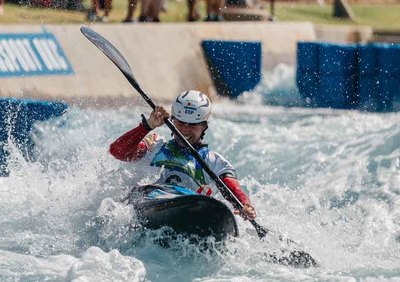 El palista del Mi�o-Teixugos, Manuel Ochoa, logra el mejor resultado espa�ol en el Mundial de Caiac Cross