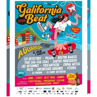 El Galifornia Beat regresa este viernes y s�bado con entrada gratuita en A Guarda