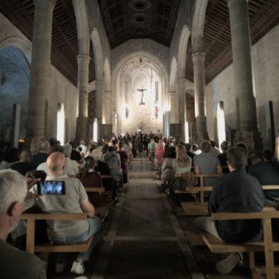 Un coro con voces de ocho nacionalidades emociona al p�blico en Caminha y Santiago de Compostela