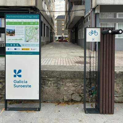 La Alameda de A Guarda ya cuenta con una estaci�n de autorreparaci�n para ciclistas