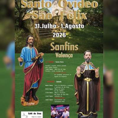 Valen�a se prepara para dos d�as de fiesta en Sanfins, en honor a Santo Ov�deo y Sao F�lix