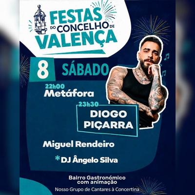 Diogo Pi�arra protagonizar� la segunda noche de las Festas do Concelho de Valen�a