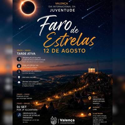 Valen�a celebrar� el D�a Internacional de la Juventud con el evento -Faro de Estrelas- en el Monte do Faro