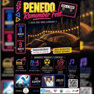 Salceda de Caselas revive los �xitos de los 80, 90 y 2000 con el Penedo Remember Fest