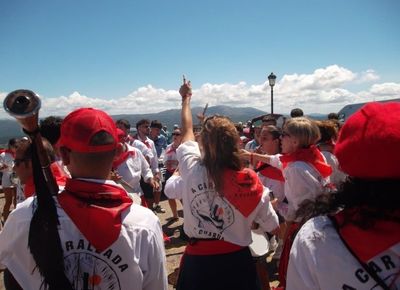 Un son que s� se escoita un domingo ao ano, un d�a no que ata esperta o Trega 