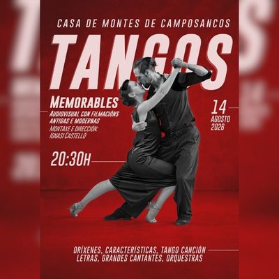 A Guarda recupera los grandes tangos en una proyecci�n musical en la Casa de Montes de Camposancos