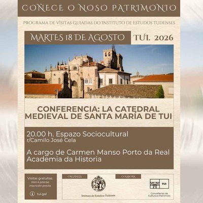 Carmen Manso ofrece en Tui una conferencia sobre la Catedral Medieval de Santa Mar�a