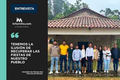 Entrevista a la nueva Comisi�n de Festas de San Vicente de Marz�n: Queremos recuperar la fiesta de nuestro pueblo