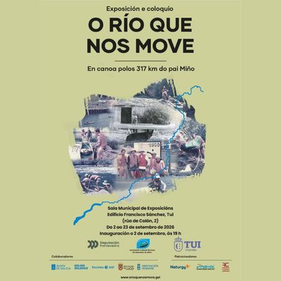Una aventura desde Meira hasta A Guarda: Tui acoge la exposici�n sobre el hist�rico descenso del Mi�o de 1985