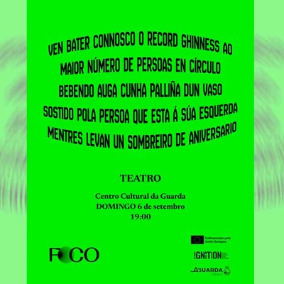 El Centro Cultural da Guarda acoge este domingo una nueva creaci�n teatral de FOCO