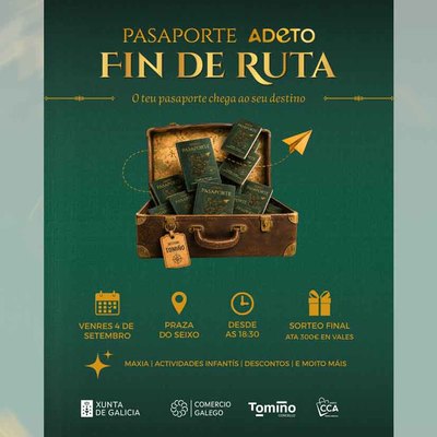 Tomi�o celebrar� este viernes el cierre del Pasaporte ADETO con magia, actividades infantiles y sorteo