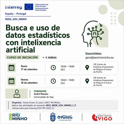 El AECT Rio Minho impulsa en Valen�a y O Porri�o un curso sobre datos estad�sticos e inteligencia artificial
