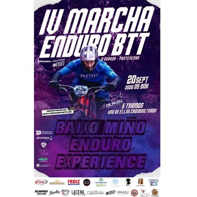 A Guarda acoge el 20 de septiembre una nueva edici�n de la BTT Baixo Mi�o Enduro Experience