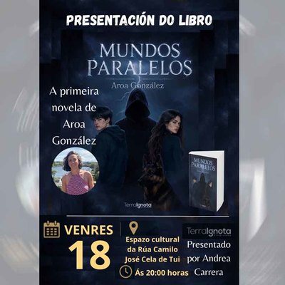 La tudense Aroa Gonz�lez presenta este viernes en Tui su primera novela