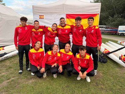 El Kayak Tudense deja su huella en los Olympic Hopes de Bratislava con Tiziano Nieves y Daniel Rodr�guez
