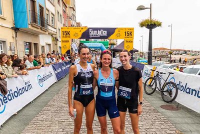 Alice Finot e Iv�n Roade brillan en la XIII 15K do Atl�ntico con victorias en A Guarda