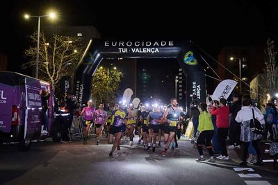 La Urban Trail Night Eurocidade cumple diez a�os con una edici�n especial entre Tui y Valen�a