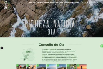 Oia moderniza su promoci�n tur�stica poniendo en valor el monasterio, A Groba, Moug�s y sus cielos nocturnos