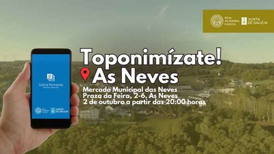 As Neves llama a sus vecinos a salvar la memoria de montes, fuentes y regatos a trav�s de sus nombres