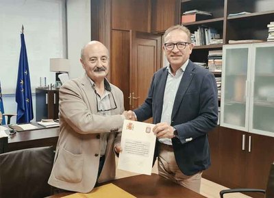 La CHMS y el Concello de As Neves acuerdan mejorar el saneamiento de Prado con una inversi�n de 110.000 euros