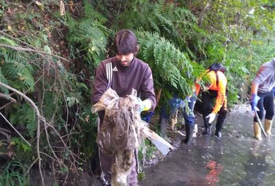 Voluntarios limpiar�n este s�bado un tramo del r�o Tea en Salvaterra de Mi�o