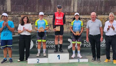 El Team Oiense Women cierra en Burgueira su mejor temporada con 11 victorias y 18 podios