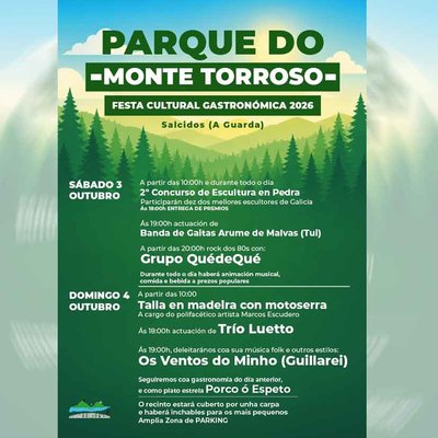 Escultura, m�sica y gastronom�a llenar�n de actividad el Monte Torroso este fin de semana