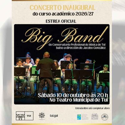 Tui inaugura el curso acad�mico con el estreno de la Big Band del Conservatorio