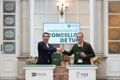 La Deputación aporta más de 550.000 euros para completar la transformación del Paseo da Corredoira de Tui La Deputación aporta más de 550.000 euros para completar la transformación del Paseo da Corredoira de Tui
